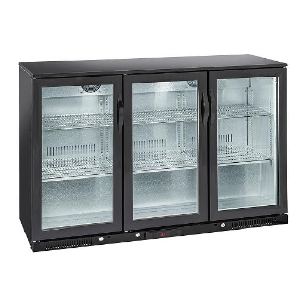 WR-TAB3-B3 TAB3/D-R2 (25) Back Bar Flaschenkühlschränk, Belüftet, 3 Drehflügeltüren
